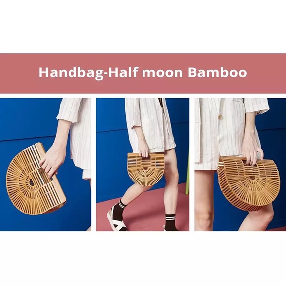 Bamboo handbag - Picture 5 of 5